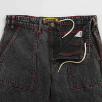 Butter Goods Breakdown Relaxed Jeans - Acid Wash Black thumbnail