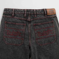 Butter Goods Breakdown Relaxed Jeans - Acid Wash Black thumbnail