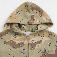 Butter Goods Breakdown Zip-Thru Hoodie - Desert Camo thumbnail