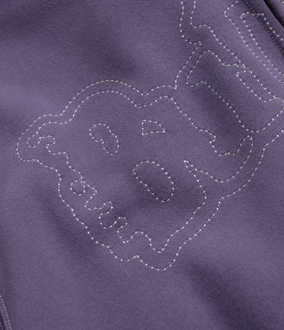 Butter Goods Breakdown Zip-Thru Hoodie - Washed Purple