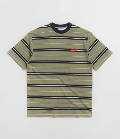 Butter Goods Bryce Striped T-Shirt - Sage