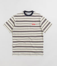 Butter Goods Bryce Striped T-Shirt - White