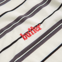 Butter Goods Bryce Striped T-Shirt - White thumbnail