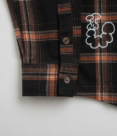 Butter Goods Bugs Flannel Shirt - Black