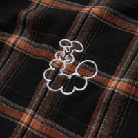 Butter Goods Bugs Flannel Shirt - Black thumbnail