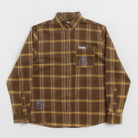 Butter Goods Bugs Flannel Shirt - Chestnut thumbnail