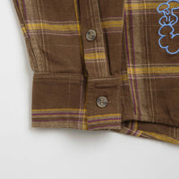 Butter Goods Bugs Flannel Shirt - Chestnut thumbnail