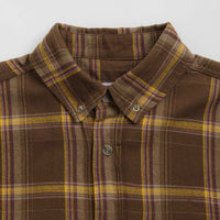 Butter Goods Bugs Flannel Shirt - Chestnut thumbnail