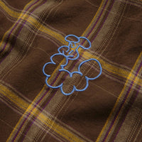 Butter Goods Bugs Flannel Shirt - Chestnut thumbnail