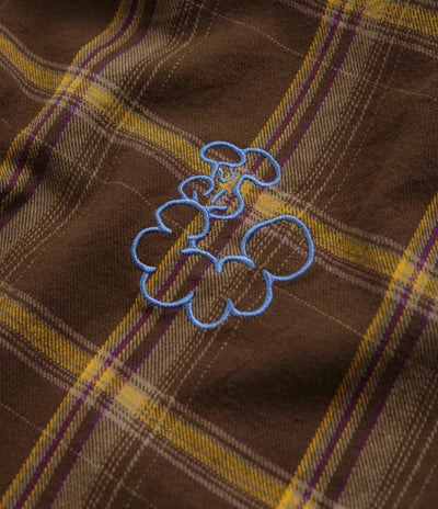 Butter Goods Bugs Flannel Shirt - Chestnut