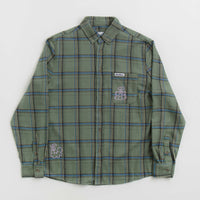 Butter Goods Bugs Flannel Shirt - Sage thumbnail