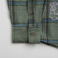 Butter Goods Bugs Flannel Shirt - Sage thumbnail