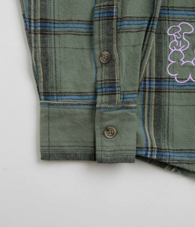 Butter Goods Bugs Flannel Shirt - Sage