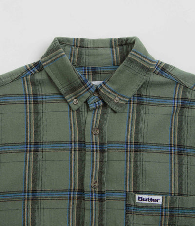 Butter Goods Bugs Flannel Shirt - Sage