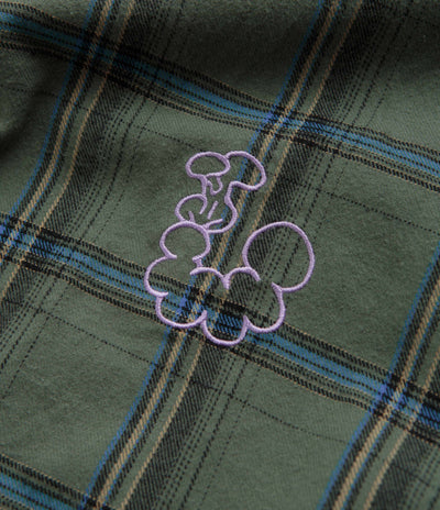 Butter Goods Bugs Flannel Shirt - Sage