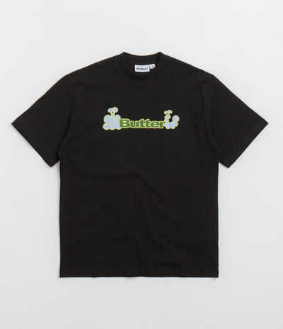 Butter Goods Bugs Logo T-Shirt - Black