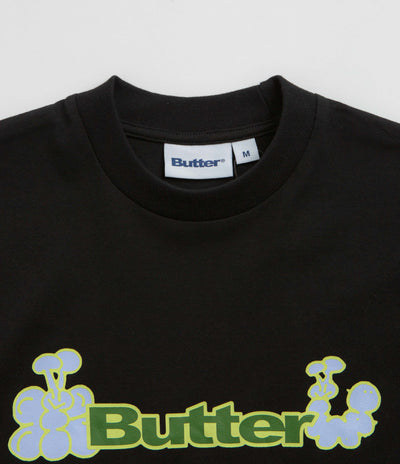 Butter Goods Bugs Logo T-Shirt - Black