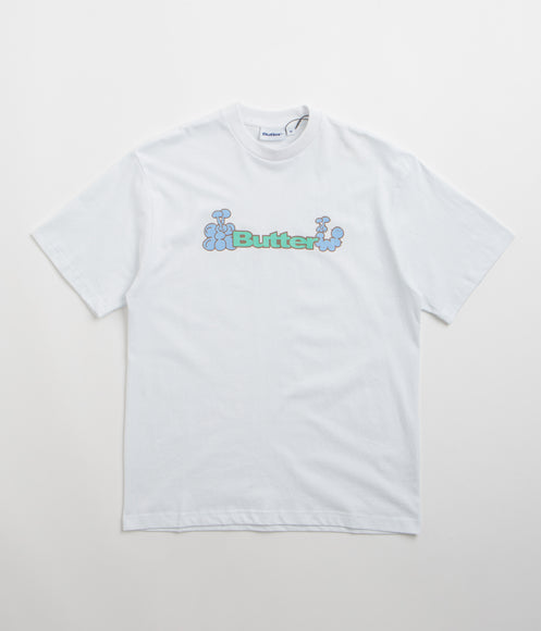 Butter Goods Bugs Logo T-Shirt - White