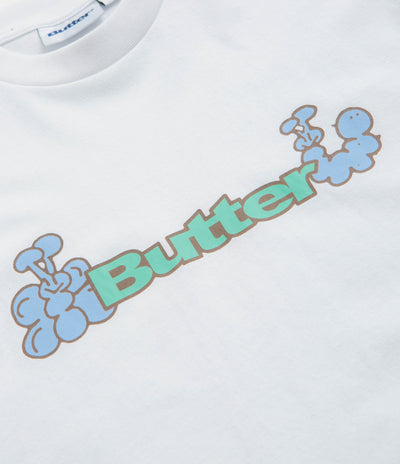 Butter Goods Bugs Logo T-Shirt - White