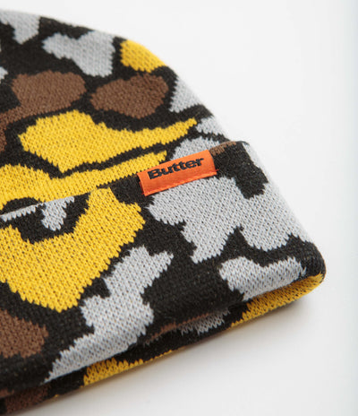 Butter Goods Camo Beanie - Desert