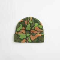 Butter Goods Camo Beanie - Jungle thumbnail