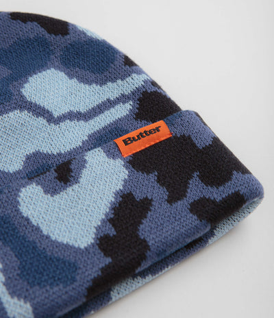 Butter Goods Camo Beanie - Snow