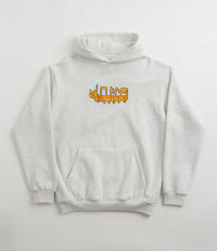 Butter Goods Caterpillar Embroidered Hoodie - Ash