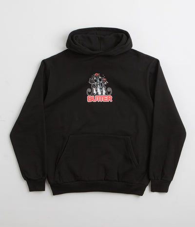 Butter Goods Cats Hoodie - Black