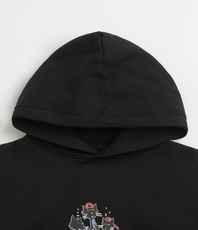 Butter Goods Cats Hoodie - Black