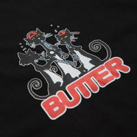 Butter Goods Cats T-Shirt - Black thumbnail