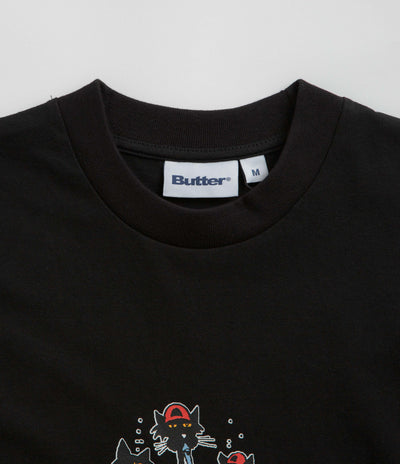 Butter Goods Cats T-Shirt - Black