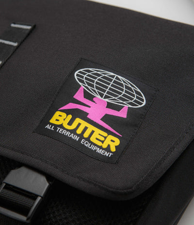 Butter Goods Commute Side Bag - Black / Black