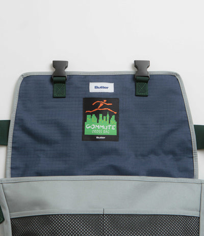 Butter Goods Commute Side Bag - Grey / Dark Teal