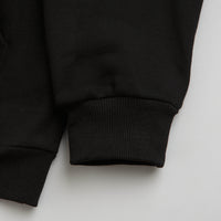 Butter Goods Corrosive Applique Hoodie - Black thumbnail