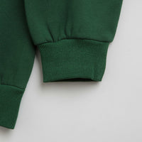 Butter Goods Corrosive Applique Hoodie - Forest Green thumbnail