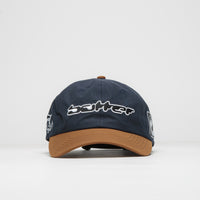 Butter Goods Corrosive Cap - Navy / Bark thumbnail