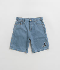 Butter Goods Critter Baggy Denim Shorts - Washed Indigo