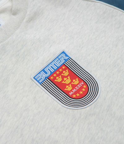 Butter Goods Crown Crewneck Sweatshirt - Ash