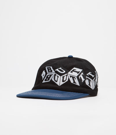 Butter Goods Cubes Cap - Black / Royal Blue