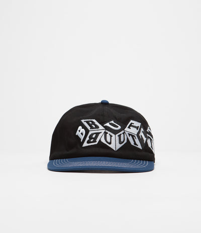 Butter Goods Cubes Cap - Black / Royal Blue