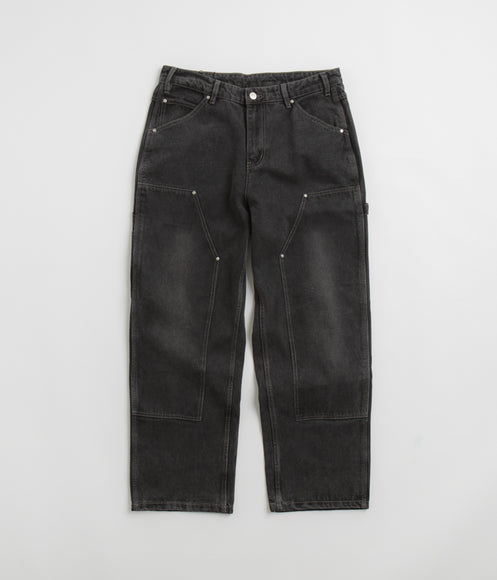 Butter Goods Davide Double Knee  Jeans - Washed Black