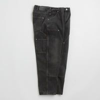 Butter Goods Davide Double Knee  Jeans - Washed Black thumbnail