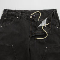 Butter Goods Davide Double Knee  Jeans - Washed Black thumbnail