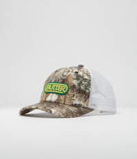 Butter Goods Denim Trucker Cap - Forest Camo