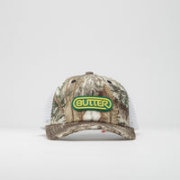 Butter Goods Denim Trucker Cap - Forest Camo thumbnail