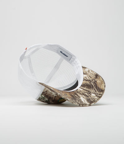 Butter Goods Denim Trucker Cap - Forest Camo