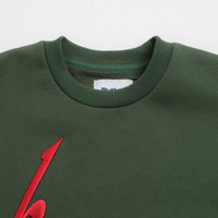 Butter Goods Device Crewneck Sweatshirt - Dark Green thumbnail