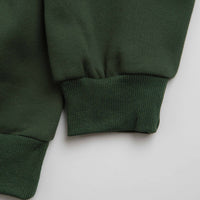 Butter Goods Device Crewneck Sweatshirt - Dark Green thumbnail