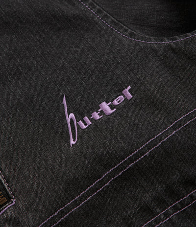 Butter Goods Device Denim Jacket - Washed Grey