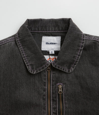 Butter Goods Device Denim Jacket - Washed Grey